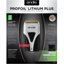 Andis TS-2 ProFoil Lithium Plus Titanium Foil Shaver -Outlet Soft Touch Care Store andis ts 2 profoil lithium plus titanium foil shaver p15204 27506 image