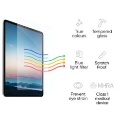 Anti Blue Light Tempered Glass For IPad Air 3rd Gen -Outlet Soft Touch Care Store anti blue light tempered glass for ipad air 3rd gen p28663 72360 image