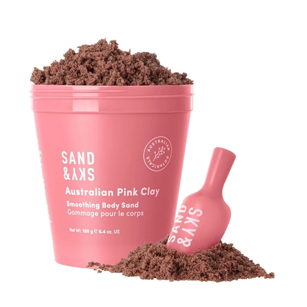 Australian Pink Clay Smoothing Body Sand 180g 4 Australian Pink Clay Smoothing Body Sand 180g - Image 2