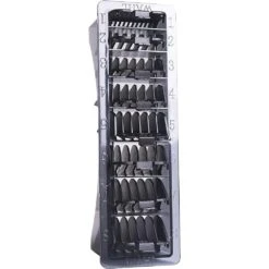 Wahl Black Plastic Clipper Attachment Comb Set 7 Wahl Black Plastic Clipper Attachment Comb Set -Outlet Soft Touch Care Store black plastic clipper attachment comb set p20096 84299 image