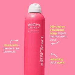 Dermalogica Clear Start Clarifying Bacne Body Spray For Acne-Prone Body Skin 177ml -Outlet Soft Touch Care Store clear start clarifying bacne body spray for acne prone body skin 177ml p33599 96285 image