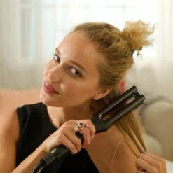 Copper Ceramic Dual Plate Straightener -Outlet Soft Touch Care Store copper ceramic dual plate straightener p28145 76733 image