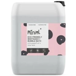 Eco-Friendly Body Wash & Bubble Bath Pink Grapefruit + Aloe Vera 5000ml -Outlet Soft Touch Care Store eco friendly body wash bubble bath pink grapefruit aloe vera 5000ml p24961 57847 image