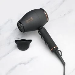 Intenso 4000 Compact Hair Dryer Black -Outlet Soft Touch Care Store intenso 4000 compact hair dryer black p16945 75631 image
