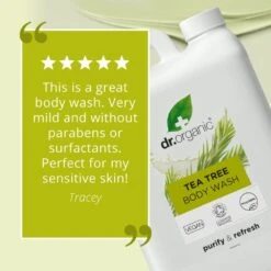 Dr Organic Tea Tree Body Wash For Normal To Oily Skin 5000ml -Outlet Soft Touch Care Store tea tree body wash for normal to oily skin 5000ml p31802 87205 image
