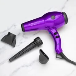 Ultima 5000 Pro Hair Dryer Purple -Outlet Soft Touch Care Store ultima 5000 pro hair dryer purple p24097 75603 image