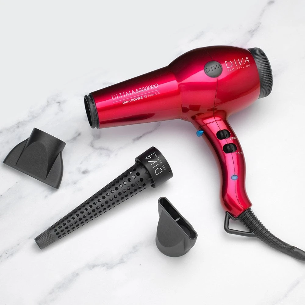 Ultima 5000 Pro Hair Dryer Red 7 Ultima 5000 Pro Hair Dryer Red - Image 5