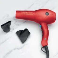 Veloce 3800 Pro Hair Dryer Red -Outlet Soft Touch Care Store veloce 3800 pro hair dryer red p18693 75568 image